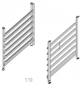 Навесная рама 6-2/1, 6 уровней RATIONAL 60.62.123 в компании ШефСтор